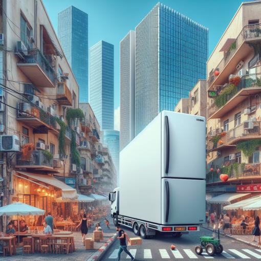 הובלת מקרר בזול בתל אביב נראתה כמו מלכודת – אבל הסתיימה ביעילות מדהימה